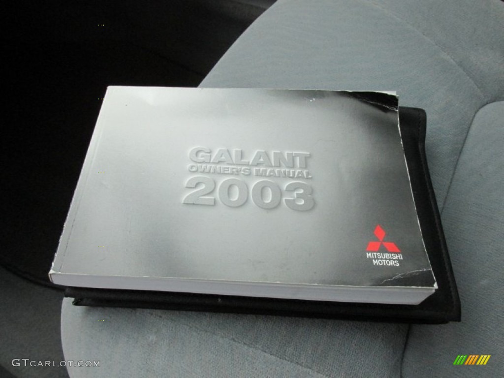 2003 Galant ES - Sterling Silver Metallic / Gray photo #29