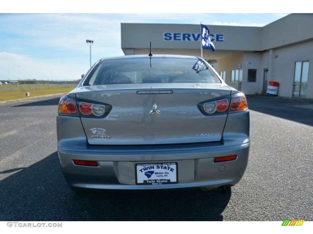 2014 Lancer ES - Mercury Gray / Black photo #6