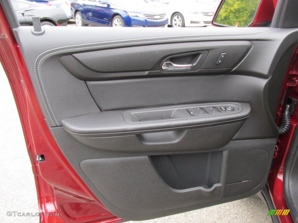 2015 Traverse LT AWD - Siren Red Tintcoat / Ebony photo #11