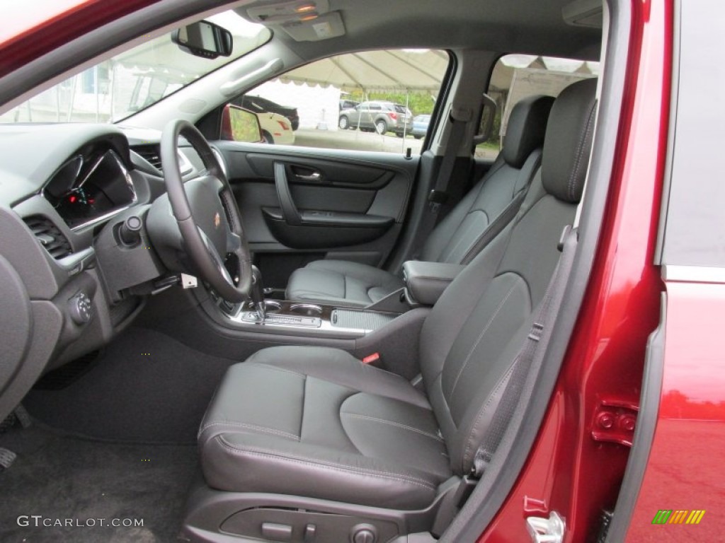 2015 Traverse LT AWD - Siren Red Tintcoat / Ebony photo #12