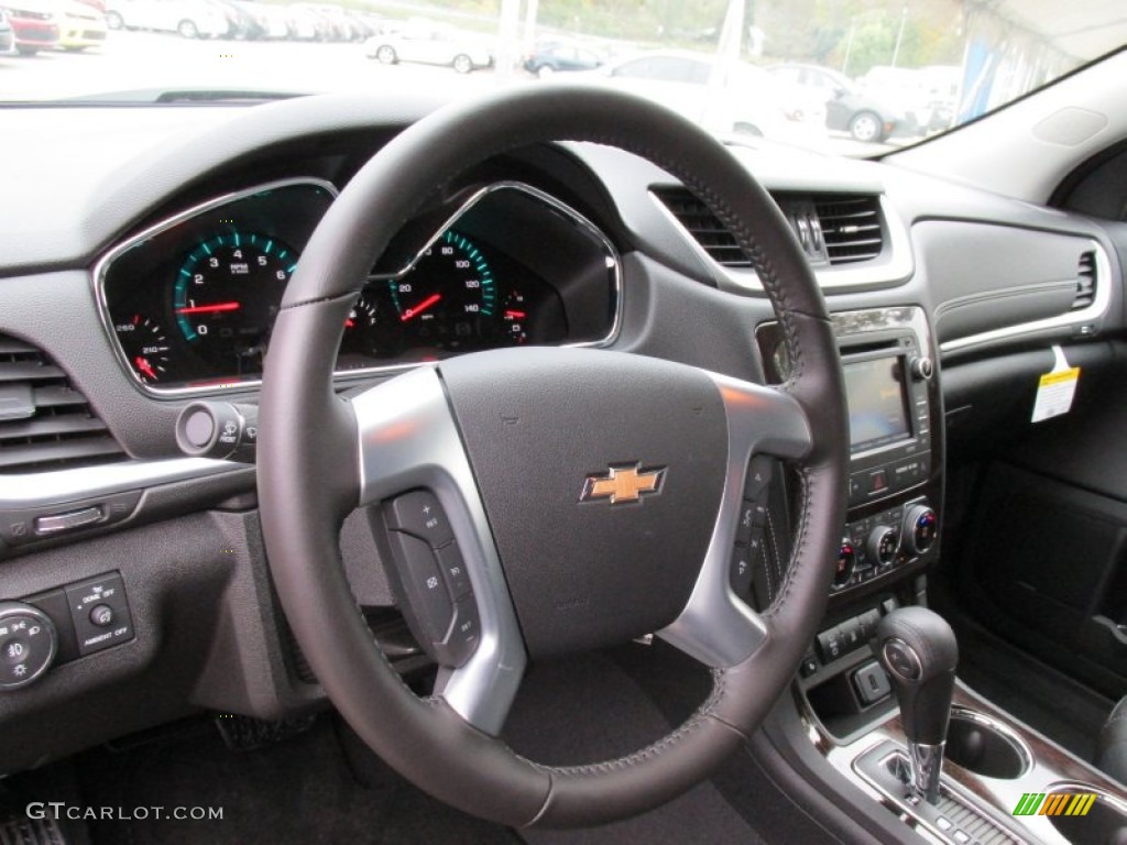 2015 Traverse LT AWD - Siren Red Tintcoat / Ebony photo #16