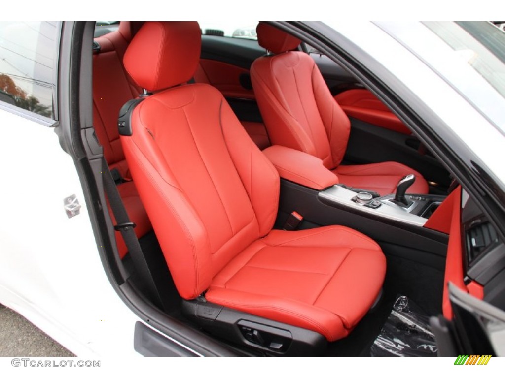 2014 BMW 4 Series 428i xDrive Coupe Front Seat Photo #98118539