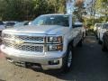 2015 Silver Ice Metallic Chevrolet Silverado 1500 LT Double Cab 4x4  photo #2