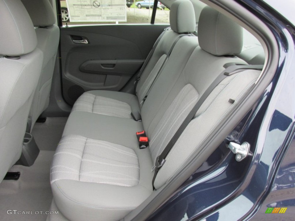 2015 Chevrolet Sonic LT Sedan Rear Seat Photo #98119748