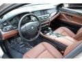 Cinnamon Brown Interior Photo for 2012 BMW 5 Series #98122145
