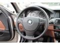Cinnamon Brown Steering Wheel Photo for 2012 BMW 5 Series #98122256