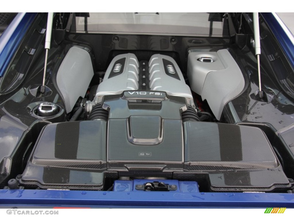2014 Audi R8 Coupe V10 Plus 5.2 Liter FSI DOHC 40-Valve VVT V10 Engine Photo #98122646