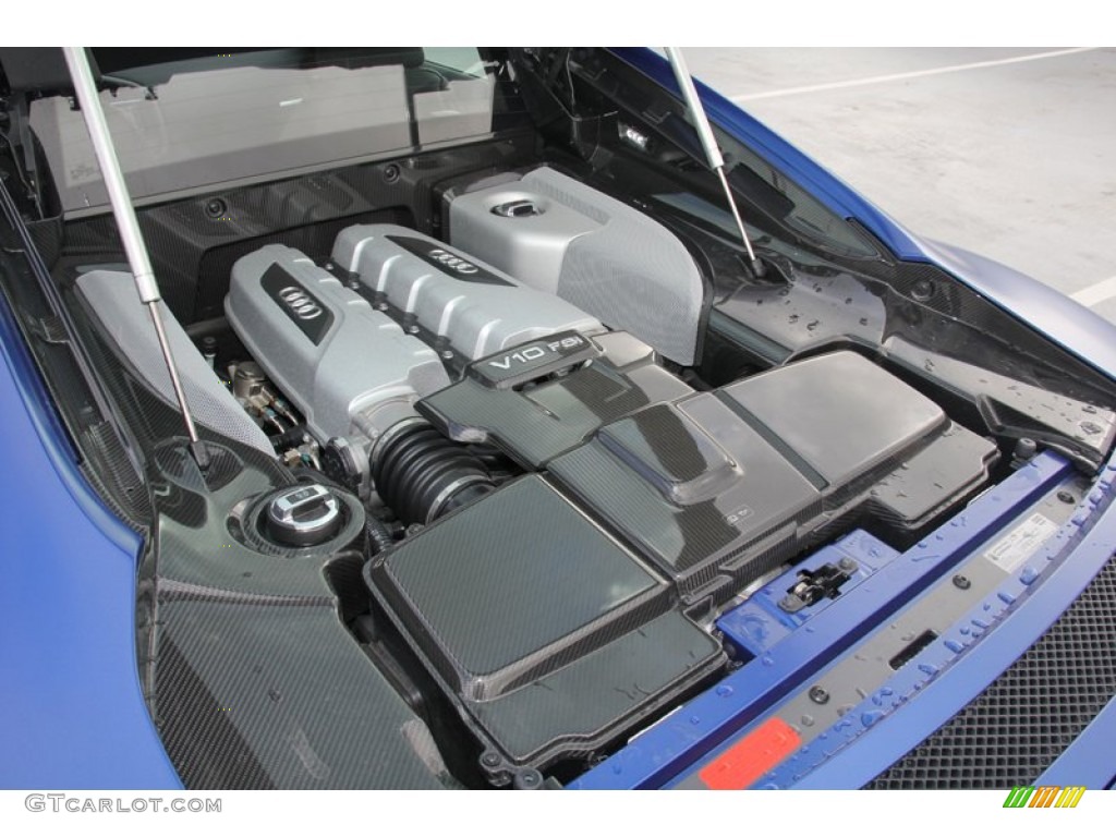 2014 Audi R8 Coupe V10 Plus 5.2 Liter FSI DOHC 40-Valve VVT V10 Engine Photo #98122661