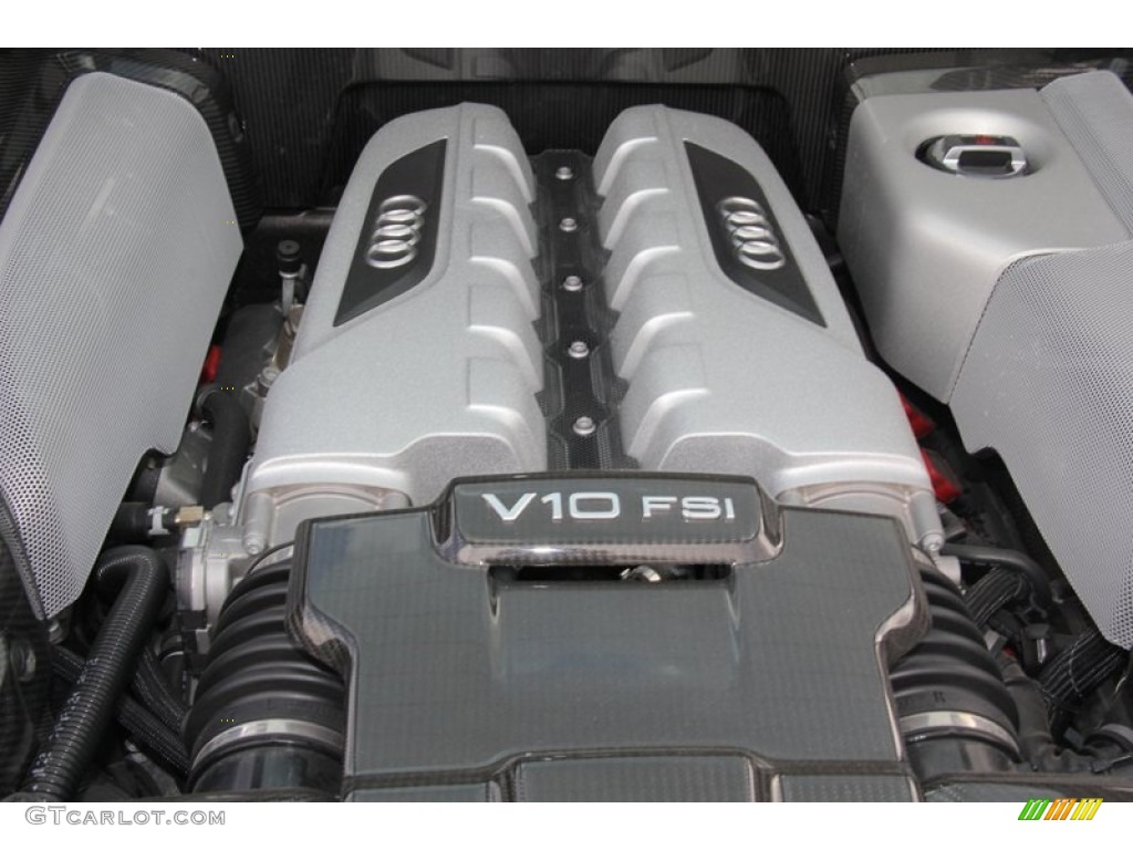 2014 Audi R8 Coupe V10 Plus 5.2 Liter FSI DOHC 40-Valve VVT V10 Engine Photo #98122676