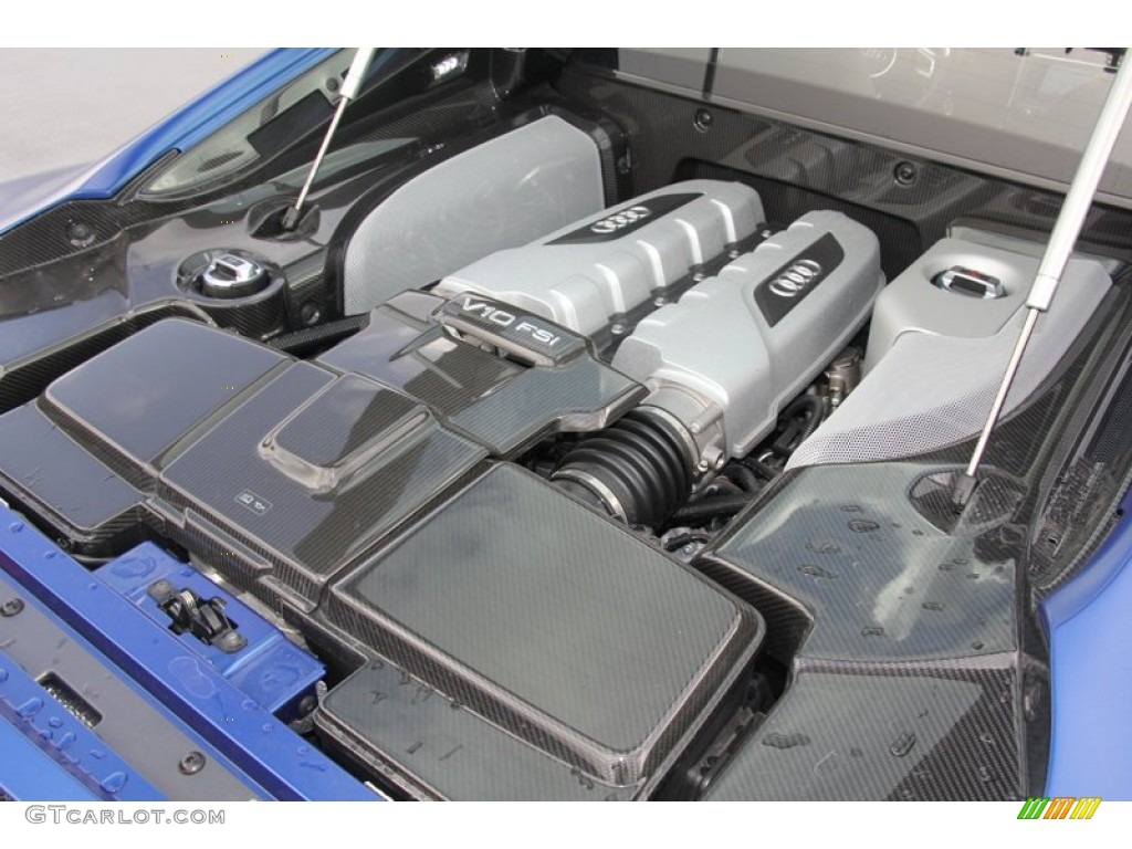 2014 Audi R8 Coupe V10 Plus 5.2 Liter FSI DOHC 40-Valve VVT V10 Engine Photo #98122694