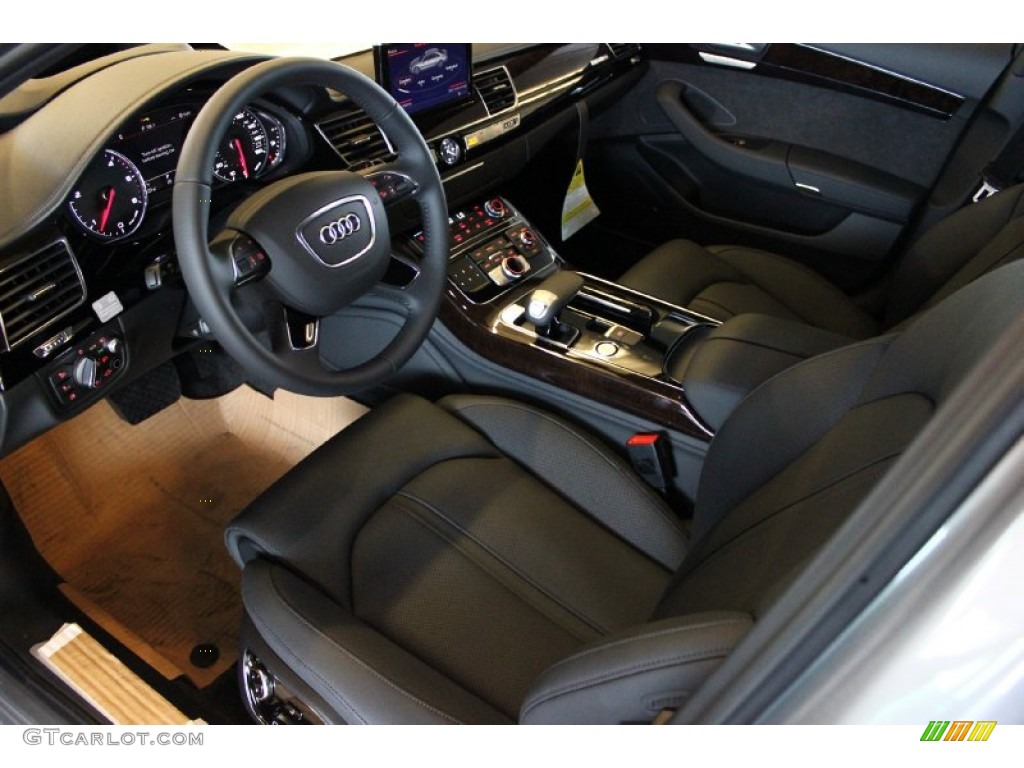 2015 A8 L TDI quattro - Cuvee Silver Metallic / Black photo #10