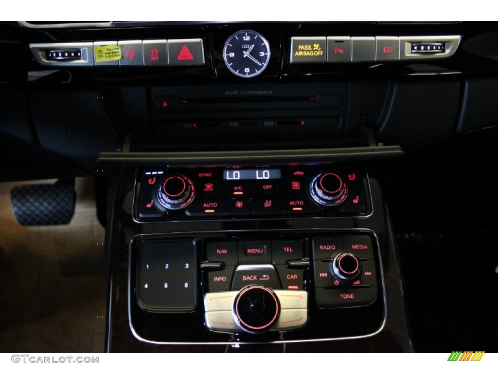 2015 A8 L TDI quattro - Cuvee Silver Metallic / Black photo #14
