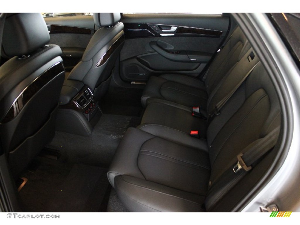 2015 Audi A8 L TDI quattro Rear Seat Photo #98123486