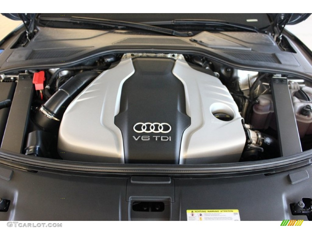 2015 Audi A8 L TDI quattro 3.0 Liter TDI Turbocharged DOHC 24-Valve VVT Clean-Diesel V6 Engine Photo #98123567