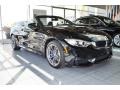Black Sapphire Metallic 2015 BMW M4 Convertible Exterior