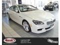 2015 Brilliant White BMW 6 Series 650i Gran Coupe  photo #1