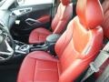 2015 Hyundai Veloster Black/Red Interior Interior Photo