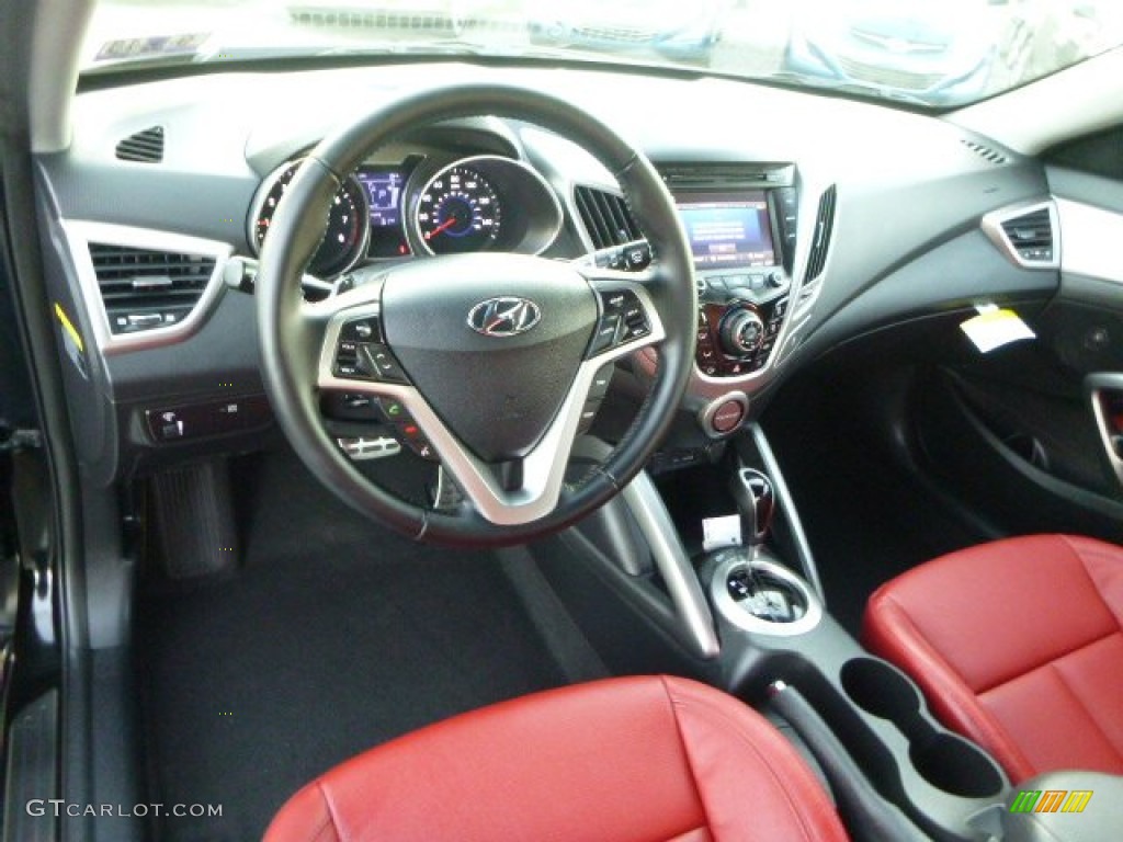 2015 Hyundai Veloster RE FLEX Interior Color Photos