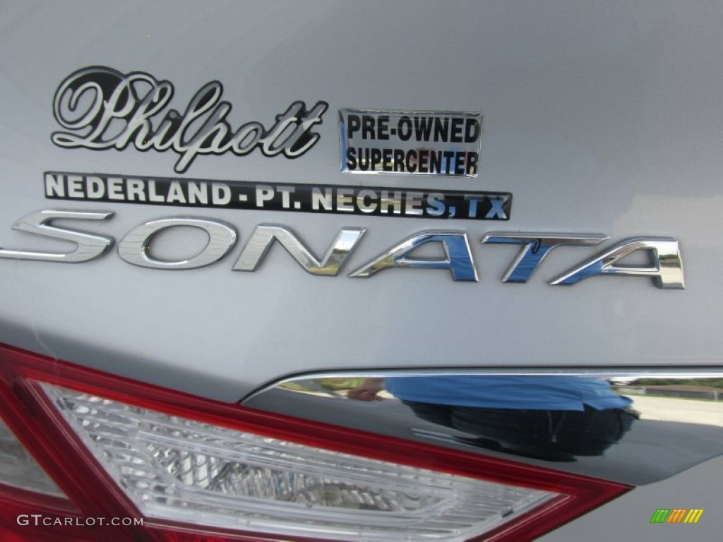 2013 Sonata Limited 2.0T - Radiant Silver / Gray photo #16