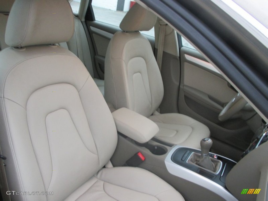 2009 A4 2.0T quattro Sedan - Dakar Beige Metallic / Cardamom Beige photo #6
