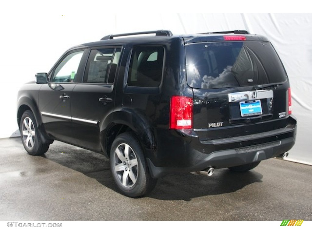 2015 Pilot Touring 4WD - Crystal Black Pearl / Black photo #5
