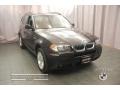 2006 Black Sapphire Metallic BMW X3 3.0i  photo #7