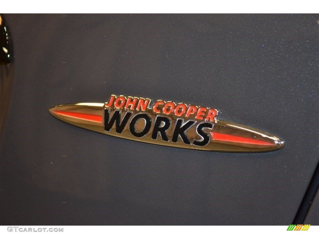 2013 Cooper John Cooper Works GP - Thunder Grey Metallic / GP Recaro Sport Black/Dinamica photo #16