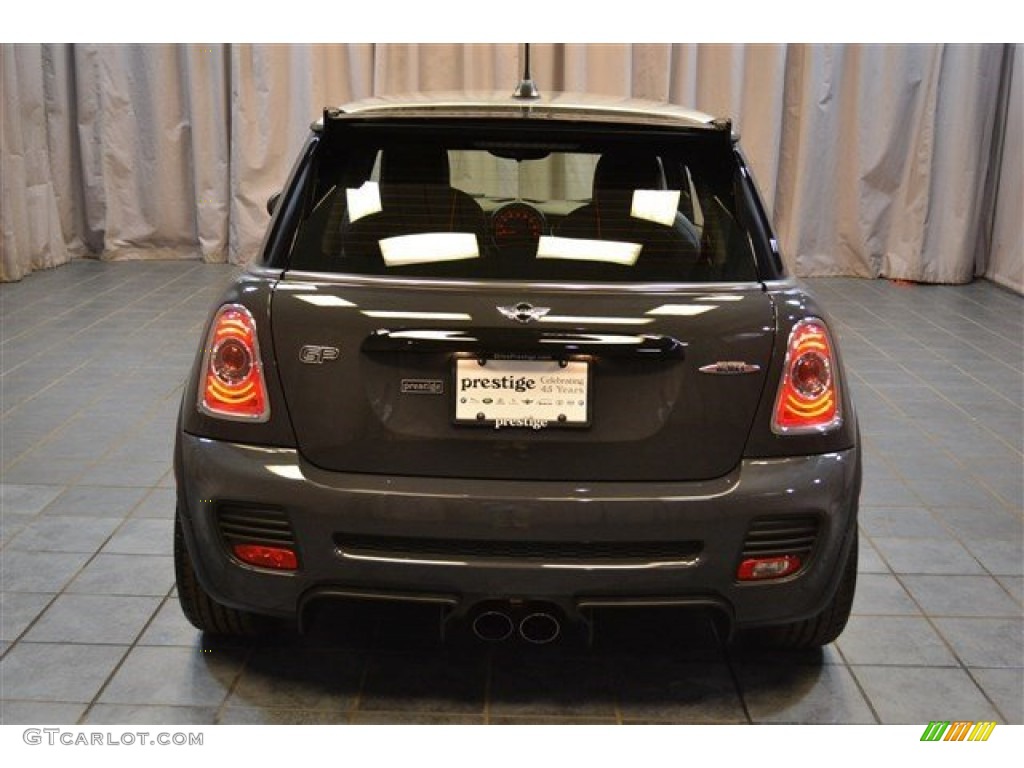 2013 Cooper John Cooper Works GP - Thunder Grey Metallic / GP Recaro Sport Black/Dinamica photo #20