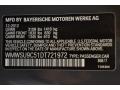 B58: Thunder Grey Metallic 2013 Mini Cooper John Cooper Works GP Color Code