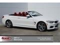 2015 Alpine White BMW 4 Series 435i Convertible  photo #1