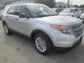 2015 Ingot Silver Ford Explorer FWD  photo #7