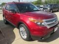 2015 Ruby Red Ford Explorer XLT  photo #1