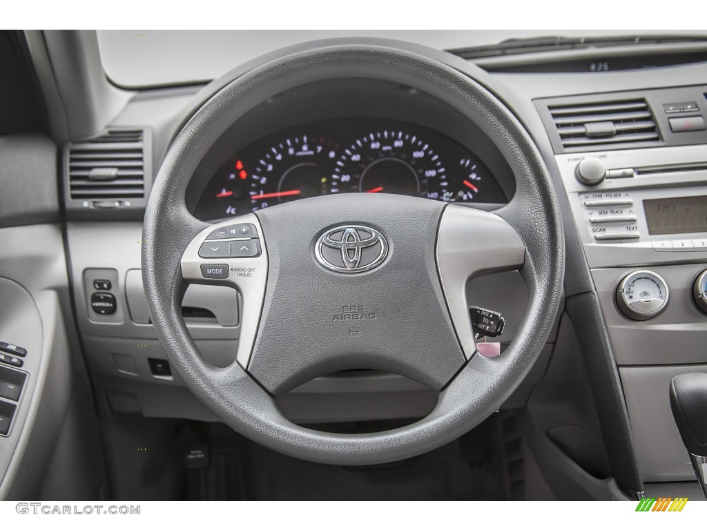 2010 Toyota Camry LE Ash Gray Steering Wheel Photo #98131761