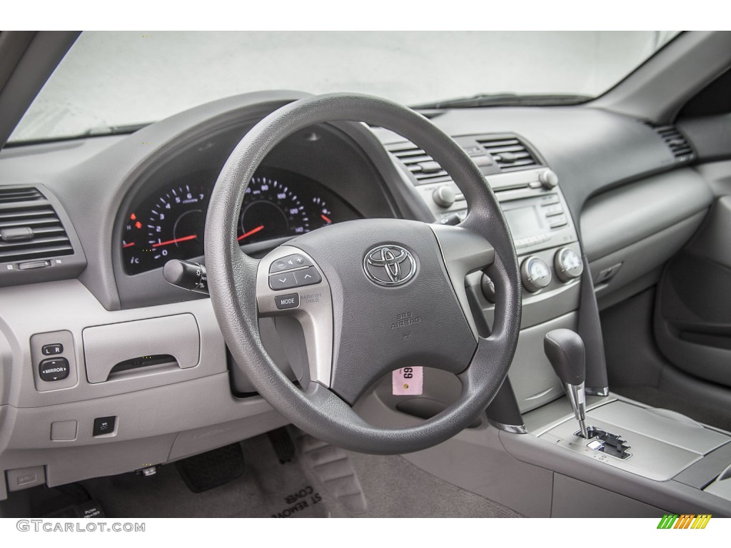 2010 Toyota Camry LE Ash Gray Dashboard Photo #98131832