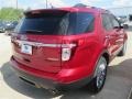 2015 Ruby Red Ford Explorer XLT  photo #9
