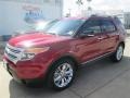 2015 Ruby Red Ford Explorer XLT  photo #66