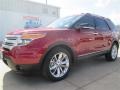 2015 Ruby Red Ford Explorer XLT  photo #67