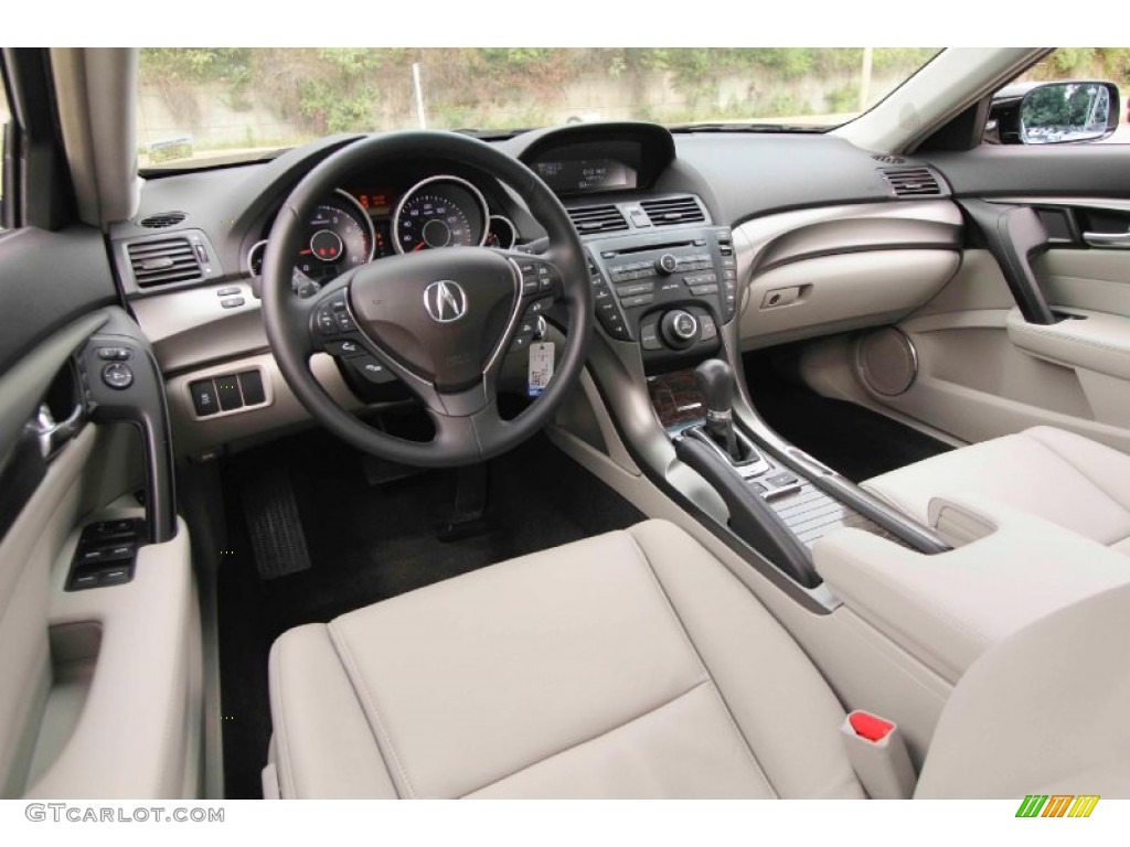 Taupe Interior 2012 Acura TL 3.5 Photo #98135852
