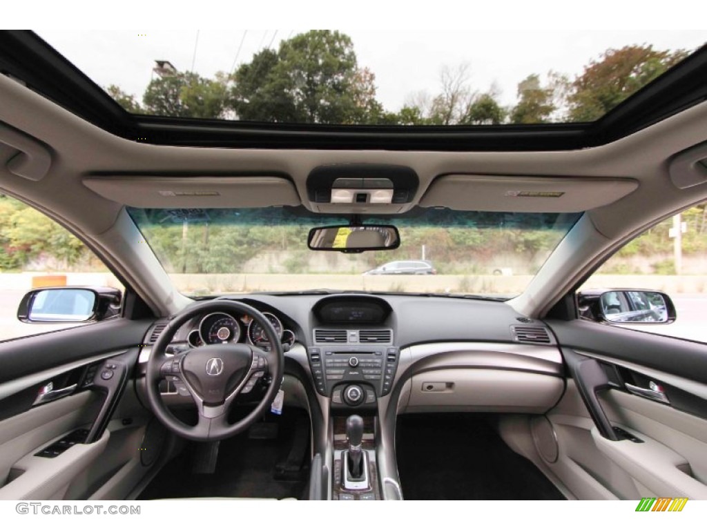 2012 Acura TL 3.5 Taupe Dashboard Photo #98135873