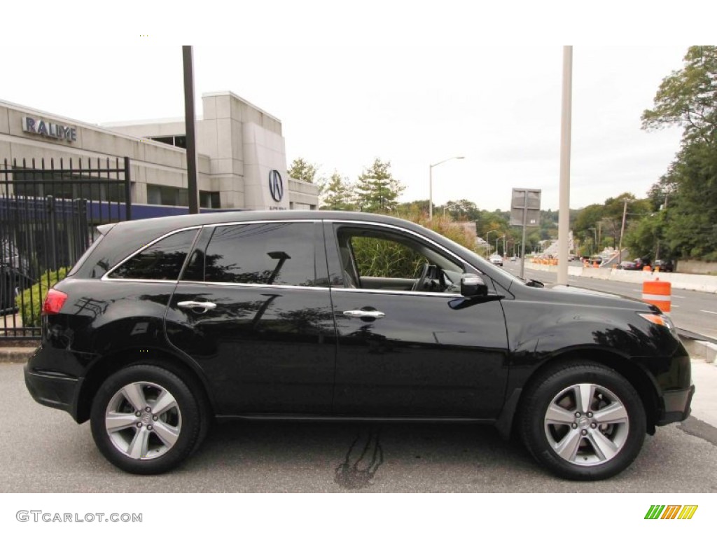 2011 MDX Technology - Crystal Black Pearl / Taupe photo #3