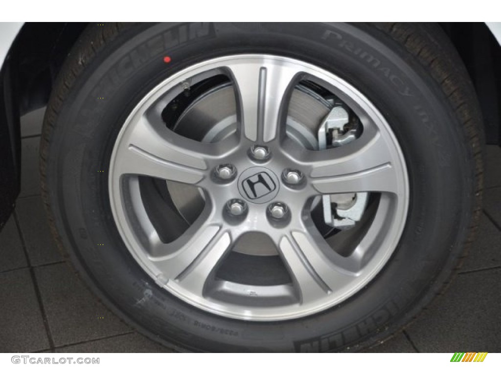 2015 Pilot EX-L - Taffeta White / Gray photo #3