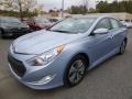 Front 3/4 View of 2015 Sonata Hybrid Limited