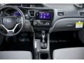 Gray 2015 Honda Civic EX Sedan Dashboard