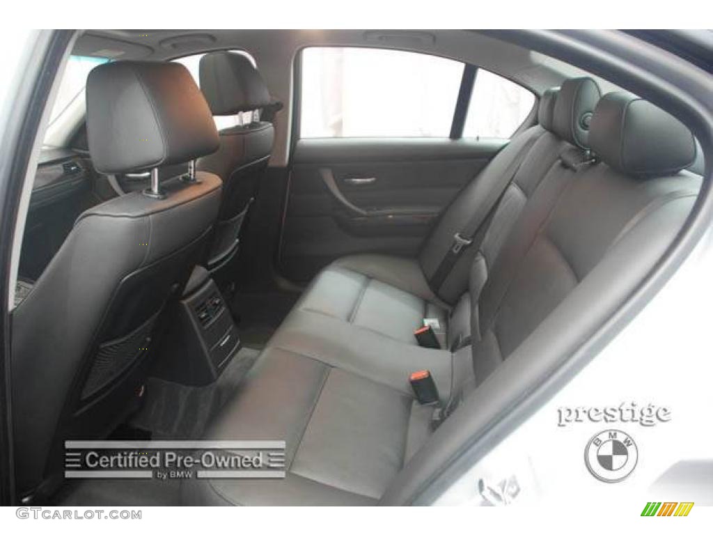2007 3 Series 328xi Sedan - Titanium Silver Metallic / Black photo #12