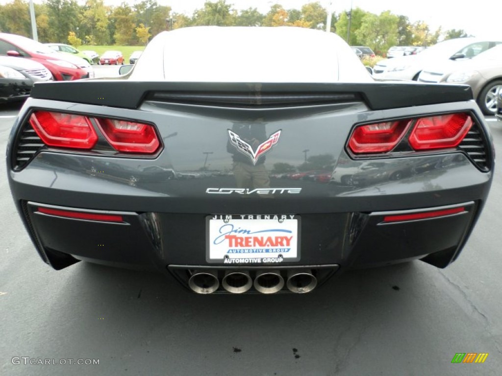 2014 Corvette Stingray Coupe - Cyber Gray Metallic / Jet Black photo #5