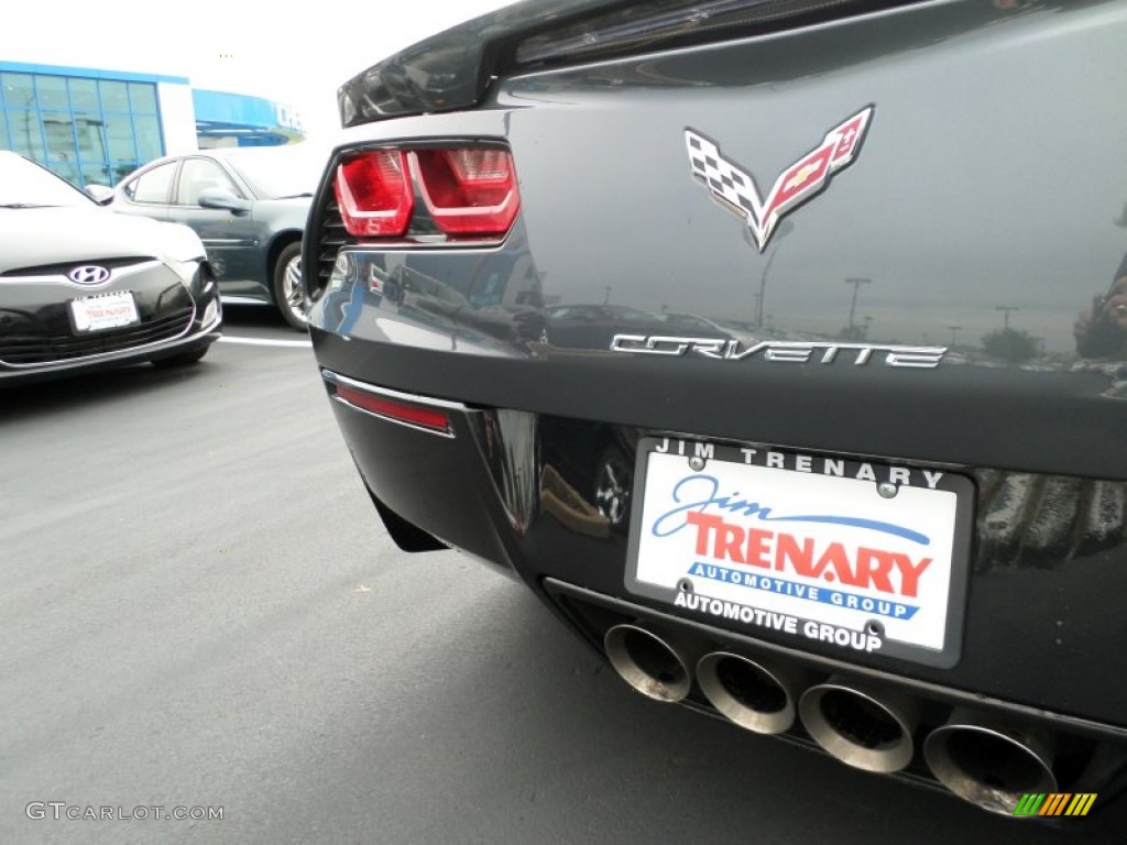 2014 Corvette Stingray Coupe - Cyber Gray Metallic / Jet Black photo #11