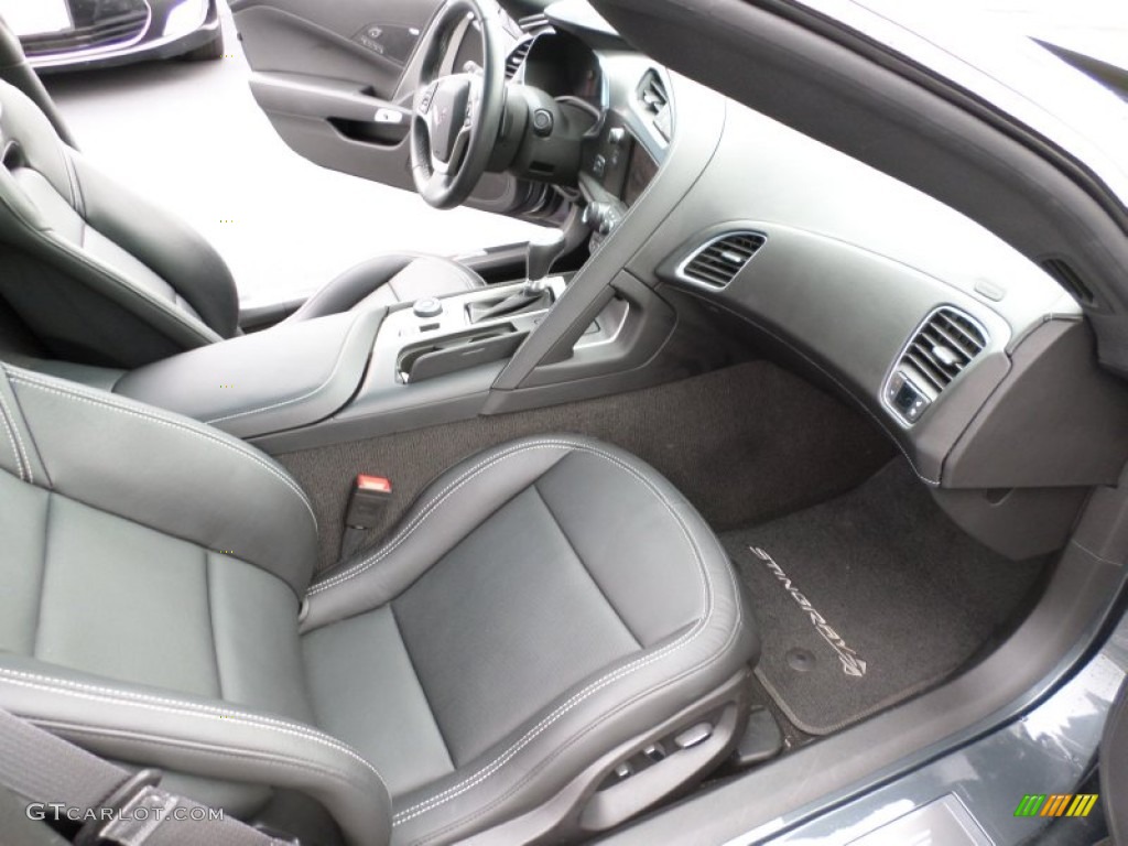 2014 Corvette Stingray Coupe - Cyber Gray Metallic / Jet Black photo #29