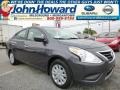 Amethyst Gray 2015 Nissan Versa 1.6 SV Sedan
