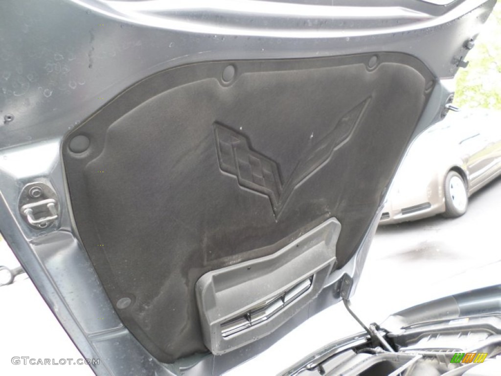 2014 Corvette Stingray Coupe - Cyber Gray Metallic / Jet Black photo #34