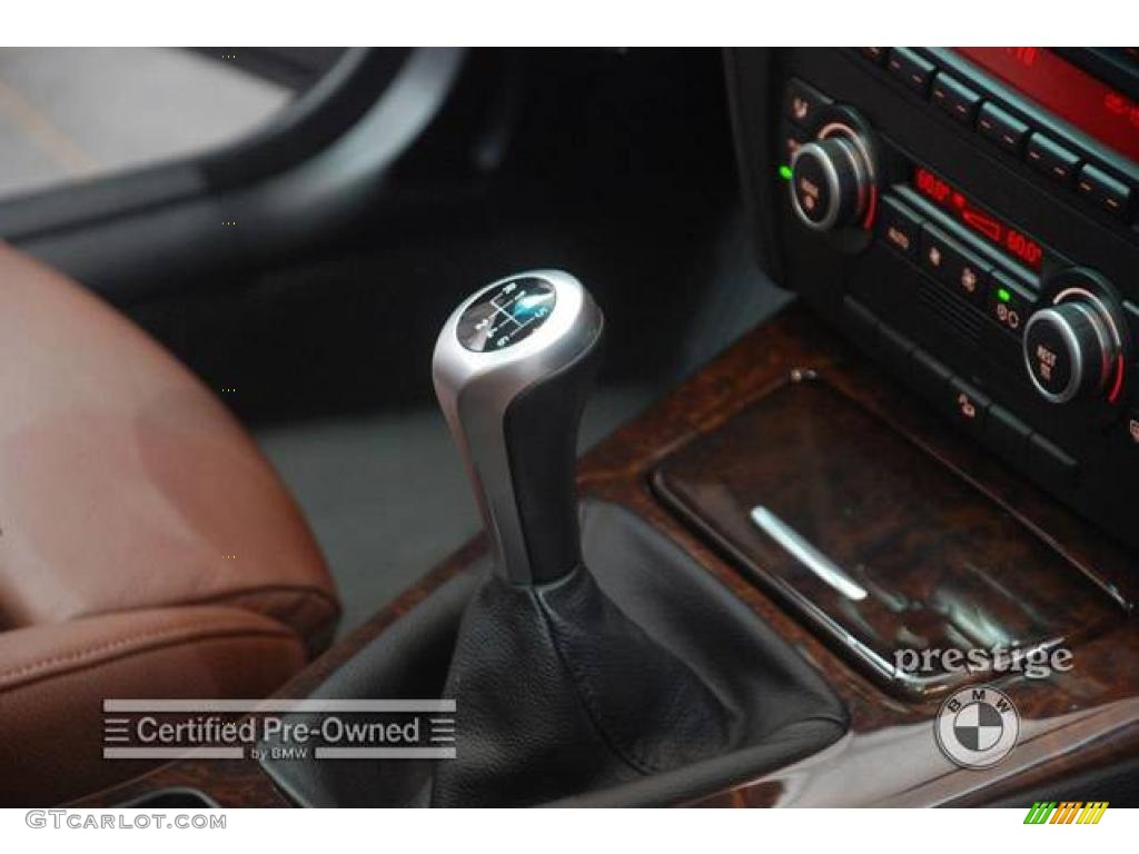 2007 3 Series 328xi Sedan - Sparkling Graphite Metallic / Terra/Black Dakota Leather photo #17
